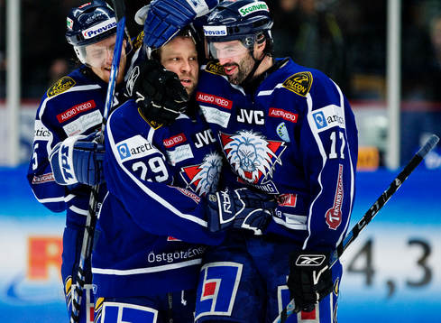 Daniel Fernholm, Linköping, och Ivan Majesky, Linköping,