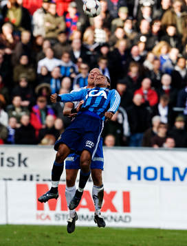 Thomas Magnusson, Norrköping och Thiago Quirino Da Silva,