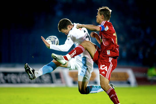 Jonatan Johansson, MFF och Niclas Alexandersson, Göteborg