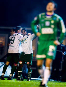 Hammarby jubel, Ljungskile depp