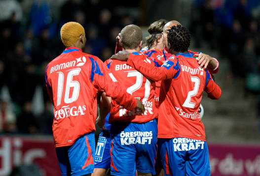 Jubel i Helsingborg