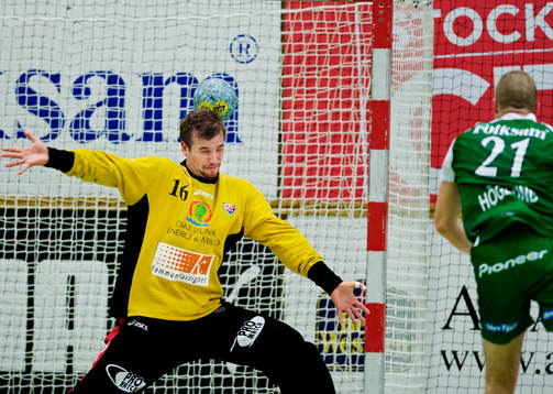 Erik Höglund, Hammarby, gör mål på Daniel Johansson,