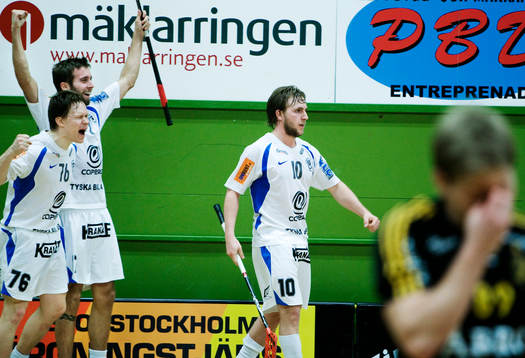 En AIK-spelare depp