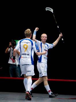 Magnus Svensson, Jim Canerstam, Warberg, jubel