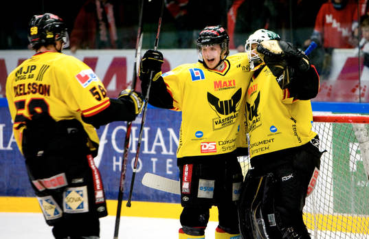 Jubel i Västerås. 2-1 seger
