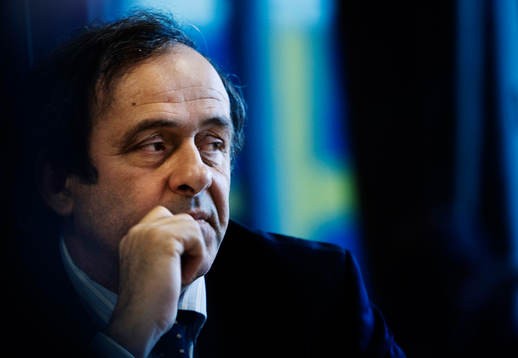 Michel Platini, UEFA president