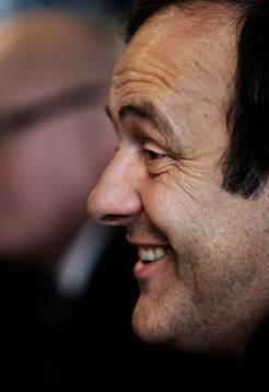 Michel Platini, UEFA president