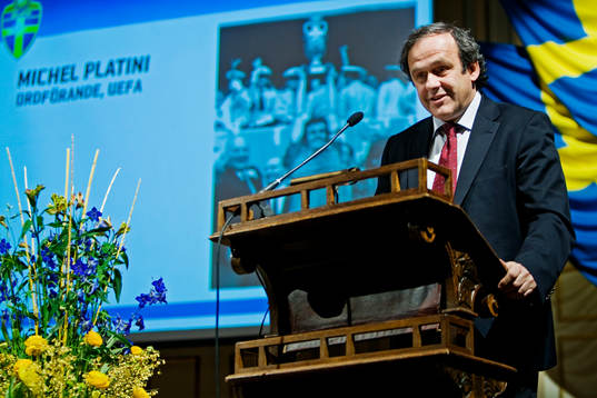 Michel Platini, president UEFA