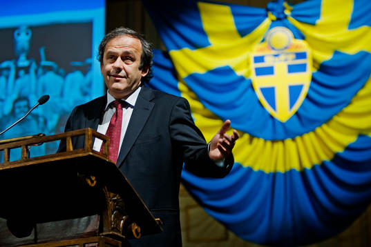 Michel Platini, president UEFA