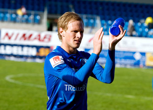 Fotboll, Allsvenskan, Magnus Andersson, Trelleborg, jubel