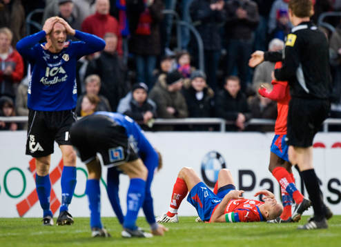 Henrik Larsson nergjord och straff, Peter Larsson och