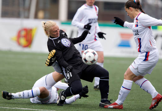 Fotboll, Dam, UEFA Women´s Cup, Semifinal, Umeå IK -