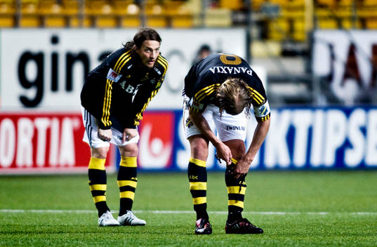 Mats Rubarth, Daniel Tjernström, AIK, depp