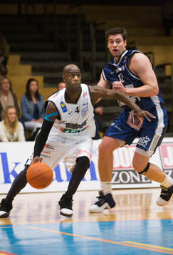 Brandon McKnight, Solna, och Anders Rönndahl,