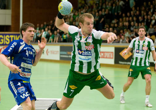 Anders Rasmussen, H 43, och Nicklas Grundsten, Hammarby