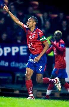 Henrik Larsson, Helsingborg, jubel