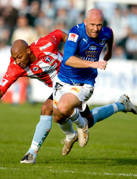 Jeffrey Aubynn, Malmö och Mattias Thylander, Trelleborg