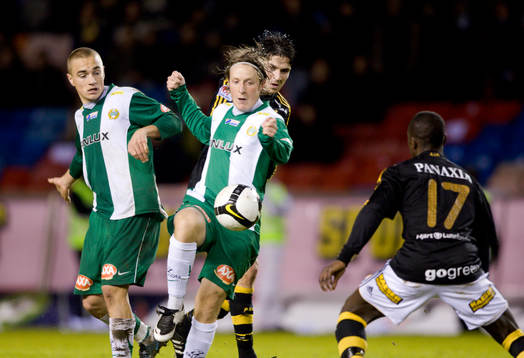 Petter Andersson, och Haris Laitinen, Hammarby