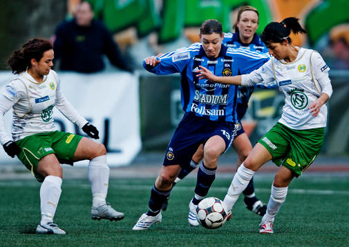 Anna Hall, Djurgården och Nazanin Vaseghpanah, Hammarby