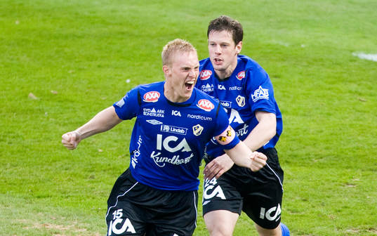 Peter Larsson, Halmstad, jubel