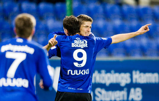 Ajsel Kujovic och Emir Kujovic, jubel