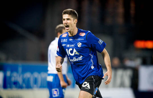 Ajsel Kujovic, Halmstad, jubel