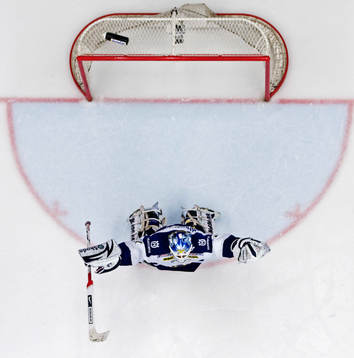Stefan Liv, målvakt, HV71, jubel