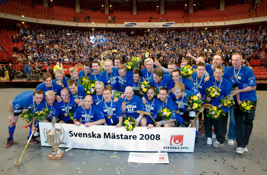 Svenska Mästare 2008. Lagbild