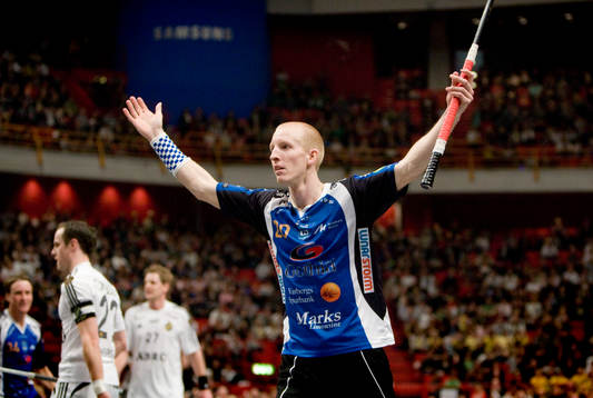 Magnus Svensson, Warberg, jubel. Svenska Mästare