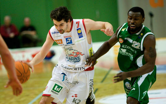Bläddra bland fler bilder av Basket, Elitserien, Basketligan, Semifinal 3:5, Sundsvall - Södertälje
