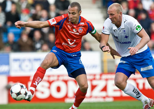 Henrik Larsson, Helsingborg och Thomas Magnusson,