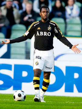 Dulee Johnson, AIK, förstår inte vad han gjort för fel