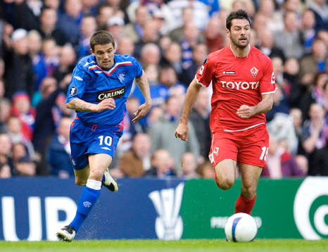 Nacho Novo, Rangers och Massimo Gobbi, Fiorentina