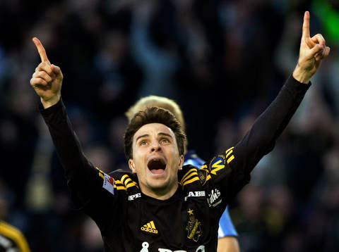 Daniel Mendes, AIK, jubel