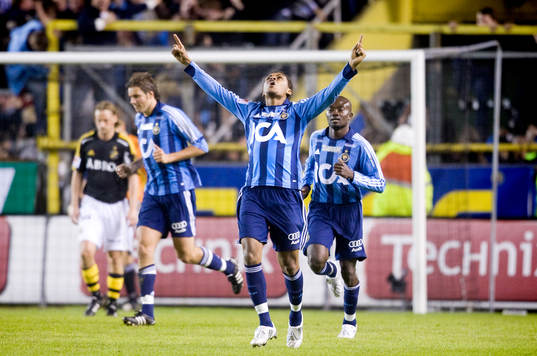 Thiago Quirino Da Silva, Djurgården, jubel