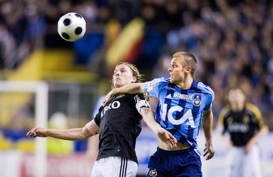 Daniel Tjernström, AIK,  och Mattias Jonson, Djurgården