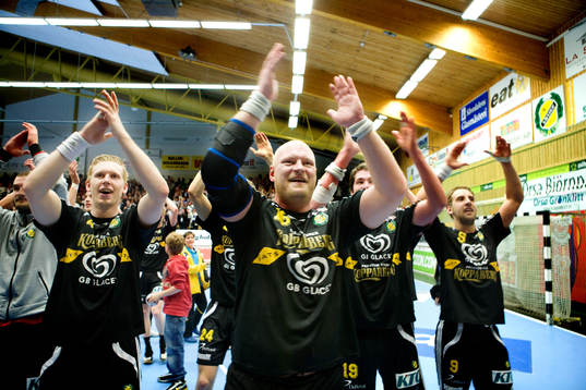 Joakim Stenqvist, Peter Möller, Patrik Fahlgren, Sävehof.