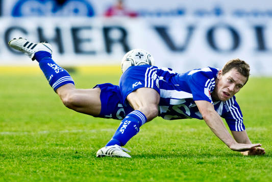 Daniel Alexandersson, Göteborg, dyker, faller