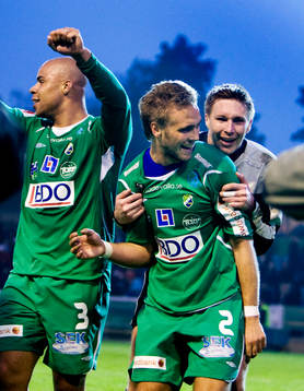 Markus Senften, Richard Jansson, Colin Burns, målvakt,