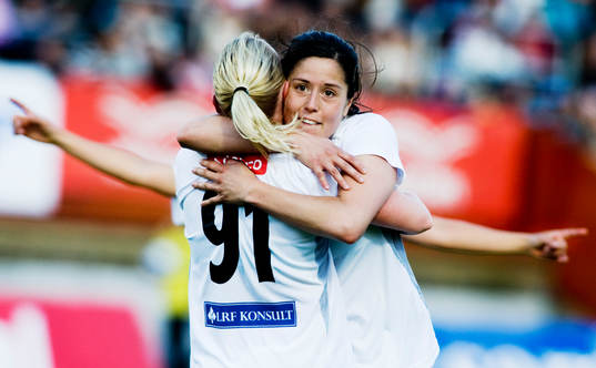 Fotboll, dam, Damallsvenskan, Kopparbergs / Göteborg -
