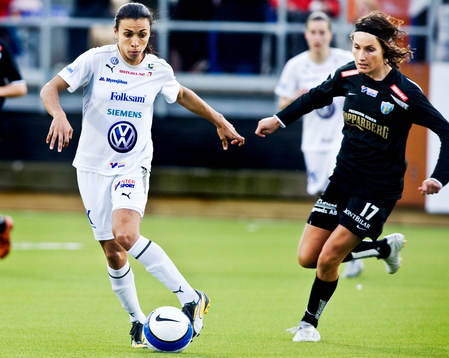 Fotboll, dam, Damallsvenskan, Kopparbergs / Göteborg -