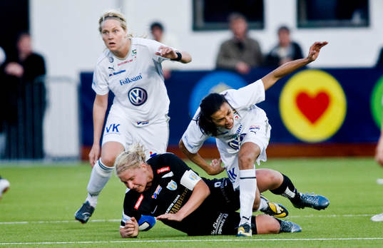 Fotboll, dam, Damallsvenskan, Kopparbergs / Göteborg -