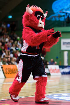 Benny the bull, Maskot