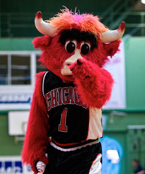 Benny the bull, Maskot