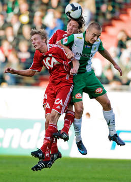 Sebastian Eriksson, Gustav Svensson och Petter Andersson,