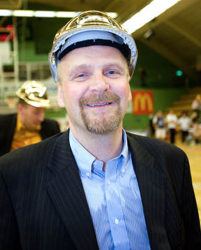 Solna vann SM-guld. Pekka Salminen, Tränare Solna. Svenska