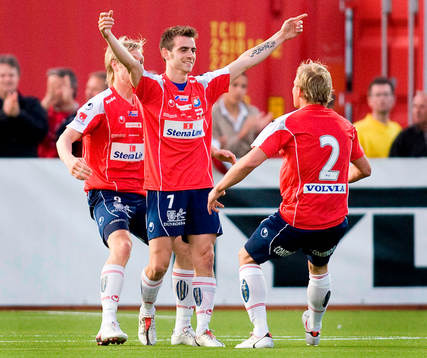 Björn Anklev gör 2-0 till Örgryte
