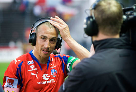 Henrik Larsson, tv, intervjuv