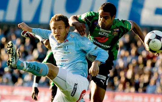 Jonatan Johansson, MFF och Wanderson do Carmo, Gais