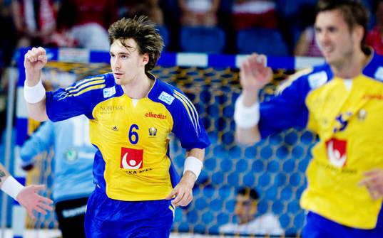 Jonas Källman, Jonas Larholm, Sverige, jubel